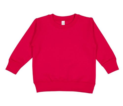Rabbit Skins Toddler's 7.5 oz. Fleece Sweatshirt image thumbnail