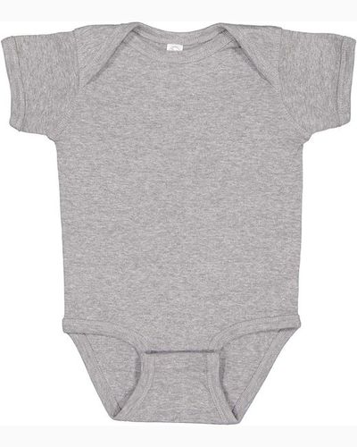 Rabbit Skins Infants'5 oz. Baby Rib Lap Shoulder Bodysuit image thumbnail