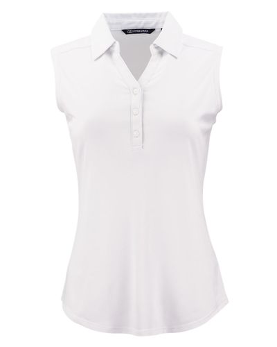 Cutter & Buck Forge Eco Stretch Recycled Womens Sleeveless Polo image thumbnail