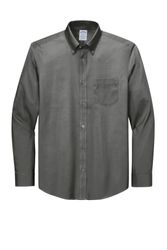 Image of Brooks Brothers Tall Wrinkle-Free Stretch Pinpoint Shirt