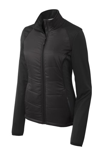 Port Authority® Ladies Hybrid Soft Shell Jacket image thumbnail