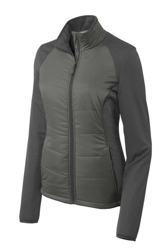 Port Authority® Ladies Hybrid Soft Shell Jacket image thumbnail