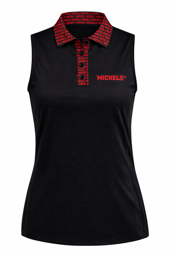 Michels Ladies Sleeveless Polo image thumbnail