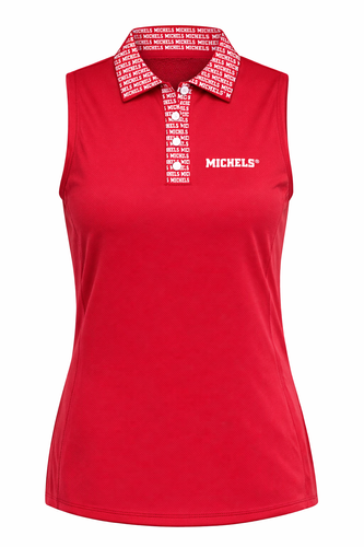 Michels Ladies Sleeveless Polo image thumbnail