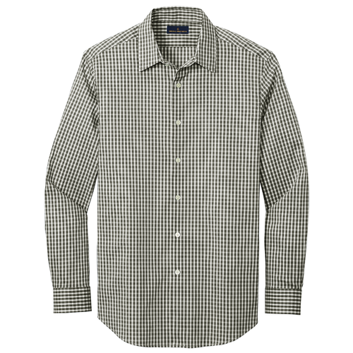 Men's Brooks Brothers Tech Stretch Patterned Shirt image thumbnail
