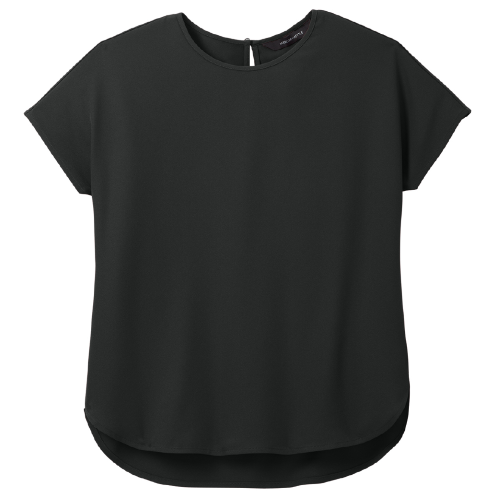 Ladies Mercer+Mettle stretch Crepe Crew image thumbnail