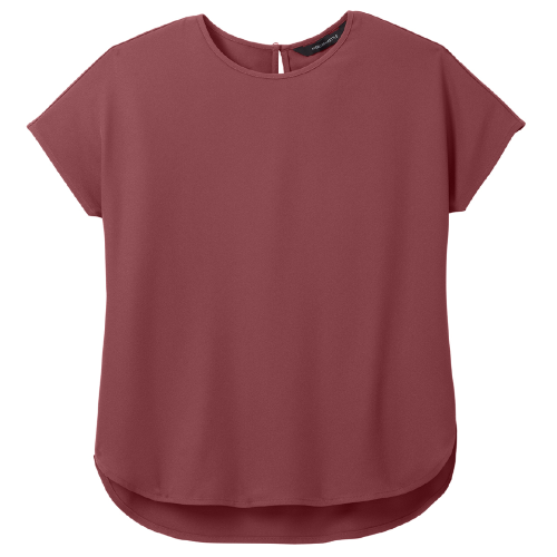 Ladies Mercer+Mettle stretch Crepe Crew image thumbnail