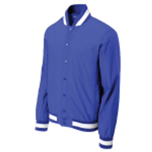 Men's Sport-Tek Insulated Varsity Jacket image thumbnail