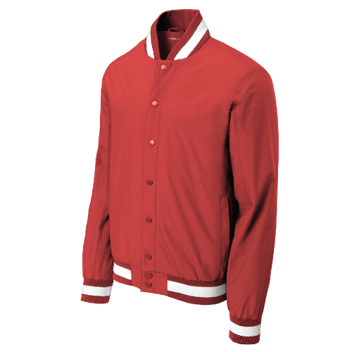 Men's Sport-Tek Insulated Varsity Jacket image thumbnail