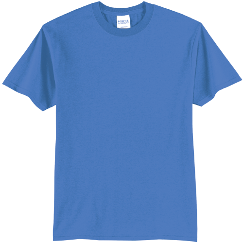 Unisex Port & Company 50/50 Blend Tee image thumbnail