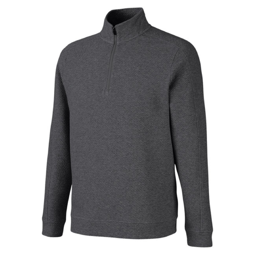 Men's North End Men's Spirit Textured Quarter-Zip image thumbnail