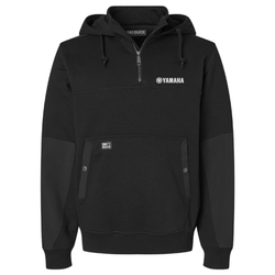 Image of Men's DRI DUCK Mission Quarter-Zip Hooded Pullover 