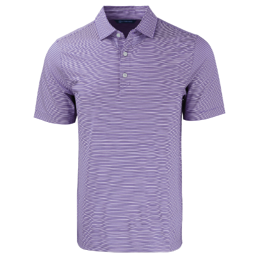Men's Cutter & Buck Forge Eco Double Stripe Stretch Recycled Polo image thumbnail