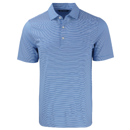 Men's Cutter & Buck Forge Eco Double Stripe Stretch Recycled Polo image thumbnail