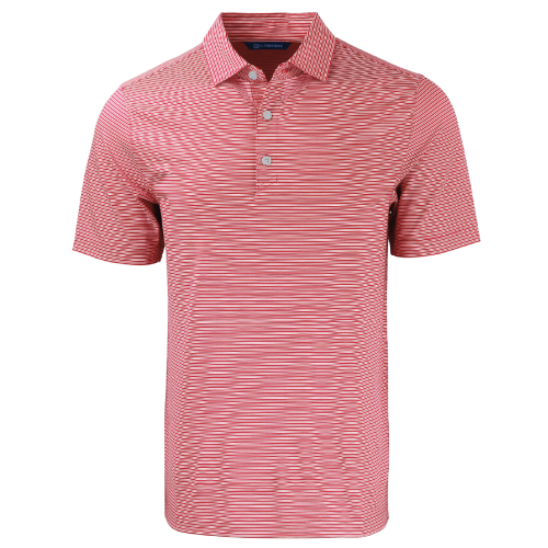 Men's Cutter & Buck Forge Eco Double Stripe Stretch Recycled Polo image thumbnail