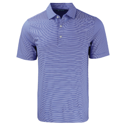 Men's Cutter & Buck Forge Eco Double Stripe Stretch Recycled Polo image thumbnail