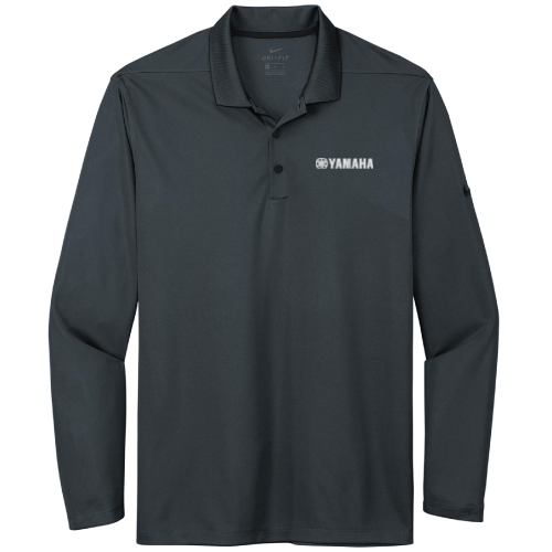 Men's Nike Dri-FIT Long Sleeve Pique Polo image thumbnail