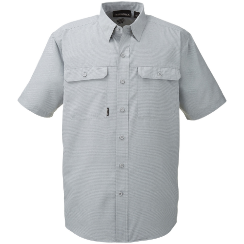 Men's Dri Duck Crossroad Woven Short Sleeve Fishing Shirt image thumbnail