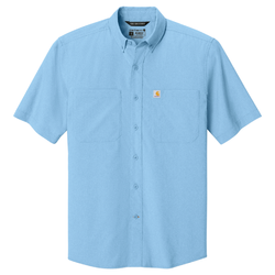 Image of Men's Carhartt Force Sun Defender Short Sleeve Shirt 