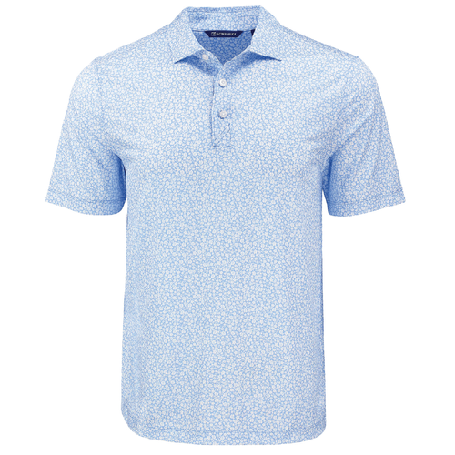 Men's Cutter & Buck Pike Eco Flora Print Recycled Mens Polo image thumbnail