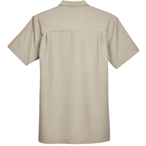 Men's Harriton Barbados Textured Camp Shirt image thumbnail