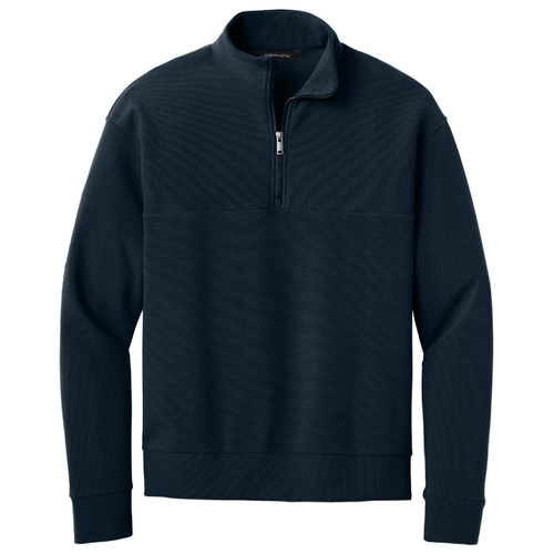 Men's Mercer+Mettle® Linear Texture 1/4-Zip image thumbnail