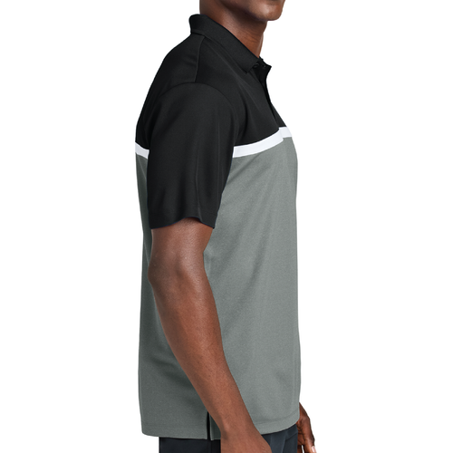 Men's Sport-Tek UV Micropique Colorblock Polo image thumbnail