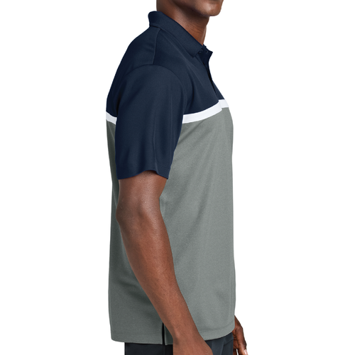 Men's Sport-Tek UV Micropique Colorblock Polo image thumbnail