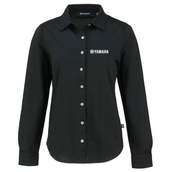 Image of Ladies Cutter & Buck Advantage Tri-Blend Eco Soft Pique Long Sleeve Knitted Button Up