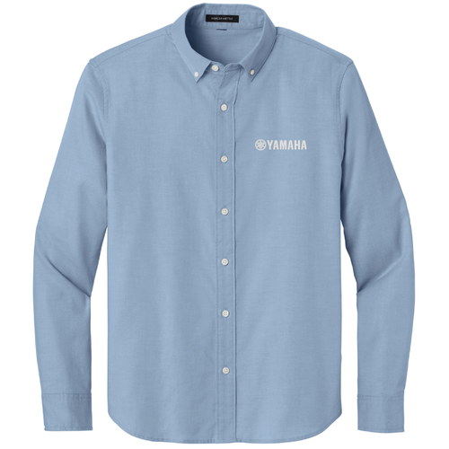 Men's Mercer+Mettle Long Sleeve Modern Oxford Shirt image thumbnail