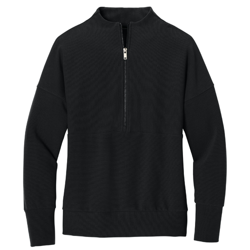 Ladies Mercer+Mettle® Linear Texture 1/4-Zip image thumbnail