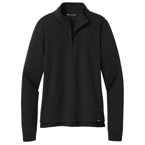 Ladies TravisMathew Coveside 1/2-Zip Sweatshirt image thumbnail