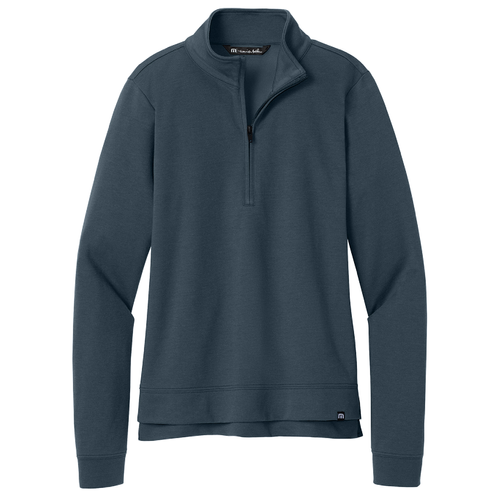Ladies TravisMathew Coveside 1/2-Zip Sweatshirt image thumbnail
