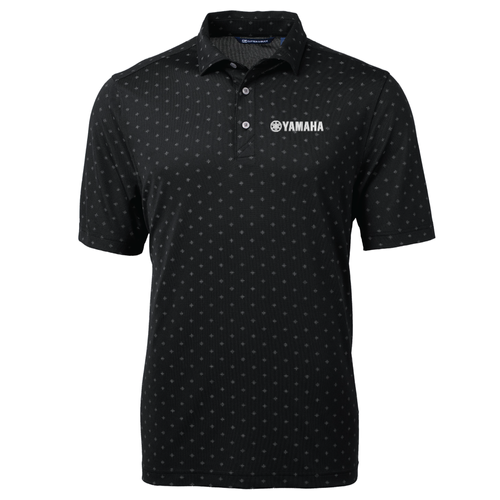 Men's Cutter & Buck Big & Tall Virtue Eco Pique Tile Print Recycled Mens Polo image thumbnail