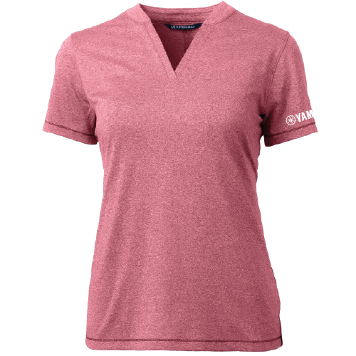 Ladies Cutter & Buck Forge Heathered Stretch Blade Polo image thumbnail