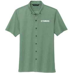 Image of Men's Mercer+Mettle Stretch Pique Full-Button Polo