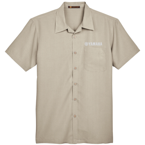 Men's Harriton Barbados Textured Camp Shirt image thumbnail