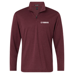 Image of Men's AllPro Performance Mélange Quarter-Zip Pullover 