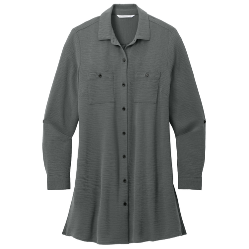 Ladies Port Authority® Textured Crepe Long Tunic image thumbnail