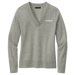 Image of Ladies Brooks Brothers® Cotton Stretch V-Neck Sweater