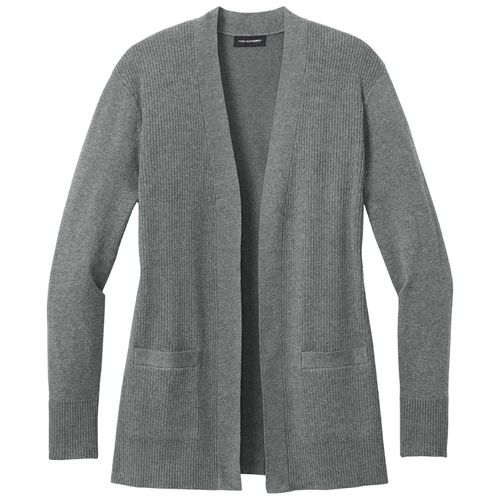 Ladies Port Authority® Easy Care Open-Front Cardigan Sweater image thumbnail