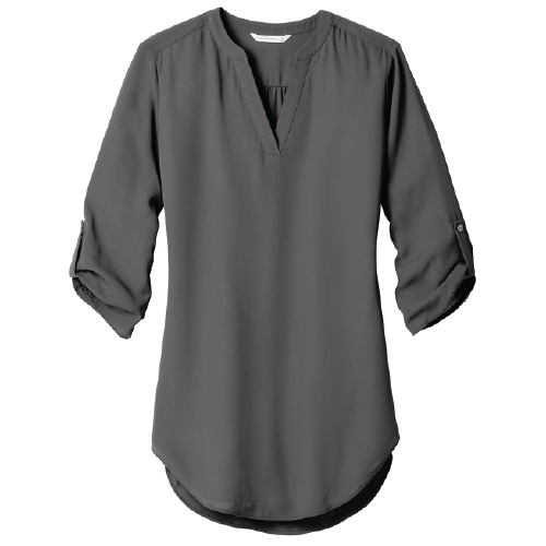 Ladies Port Authority 3/4 Sleeve Tunic Blouse image thumbnail