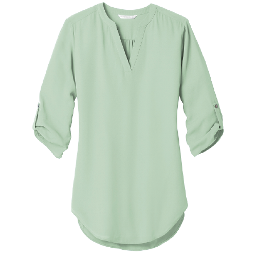 Ladies Port Authority 3/4 Sleeve Tunic Blouse image thumbnail