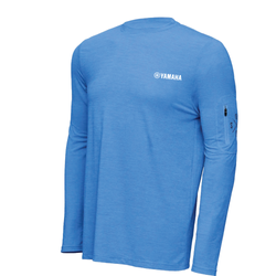 Image of Men's Slicker Beaut Bluebird Tech Performance Long Sleeve T-Shirt