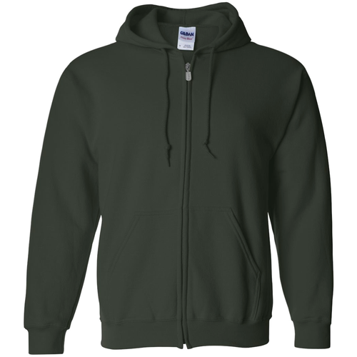 Unisex Gildan Heavy Blended Full Zip Hooded Sweatshirt image thumbnail