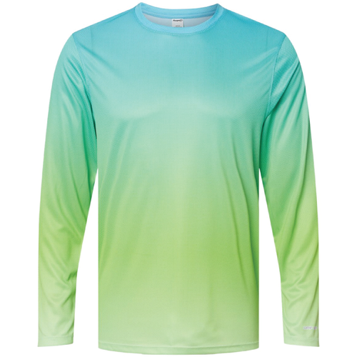 Men's Paragon Barbados Performance Pin Dot Long Sleeve T-Shirt image thumbnail