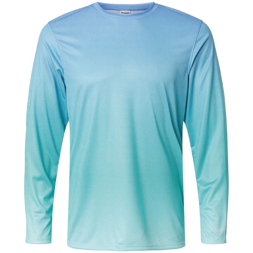 Men's Paragon Barbados Performance Pin Dot Long Sleeve T-Shirt image thumbnail