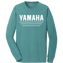 Image of Unisex Port & Company Beach Wash Garment Dyef Long Sleeve T-Shirt