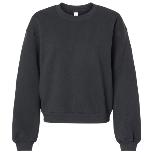 Ladies American Apparel ReFlex Fleece Crewneck Sweatshirt image thumbnail