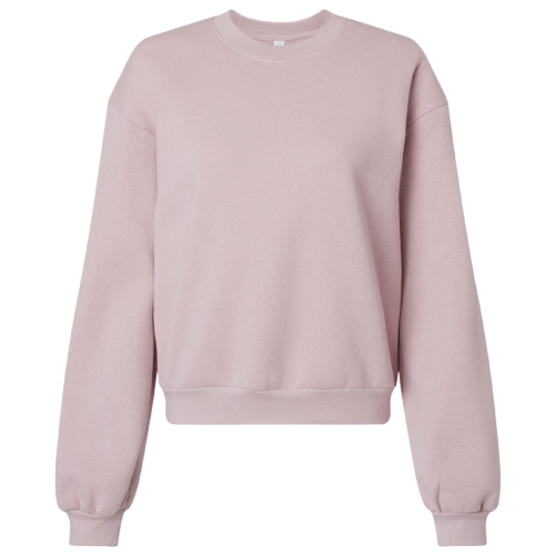 Ladies American Apparel ReFlex Fleece Crewneck Sweatshirt image thumbnail